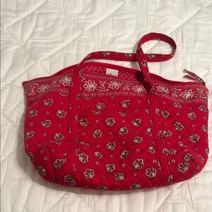 Vera Bradley Red Bandana Quilted Women's Bag